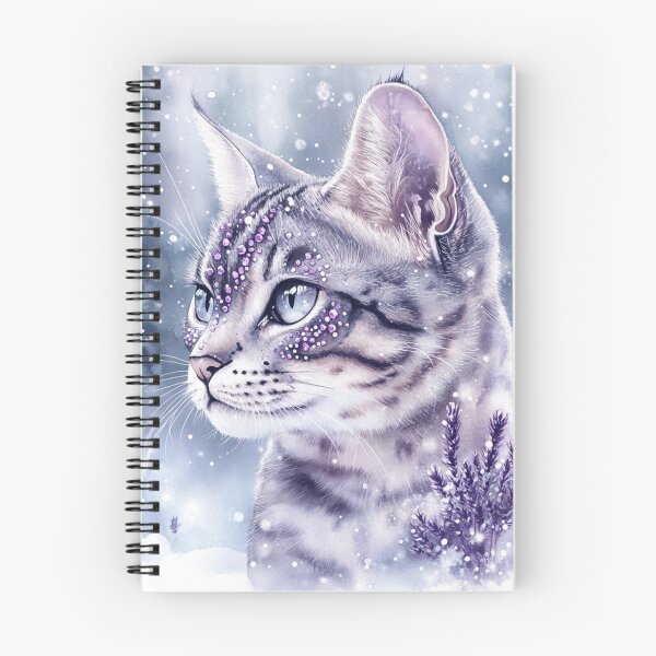 Item preview,  Arctic Silver Bengal Cat designed and sold by Nocturne  Paws.