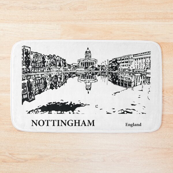 Item preview, Nottingham England designed and sold by Lakeric Cityscapes.