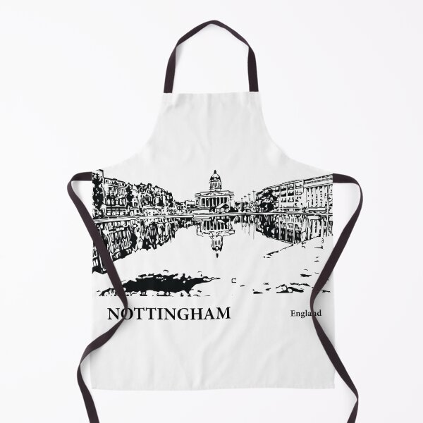 Item preview, Nottingham England designed and sold by Lakeric Cityscapes.