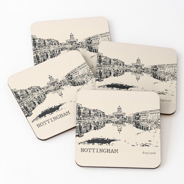 Item preview, Nottingham England designed and sold by Lakeric Cityscapes.