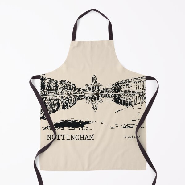 Item preview, Nottingham England designed and sold by Lakeric Cityscapes.
