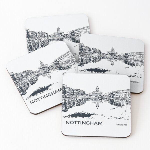 Item preview, Nottingham England designed and sold by Lakeric Cityscapes.