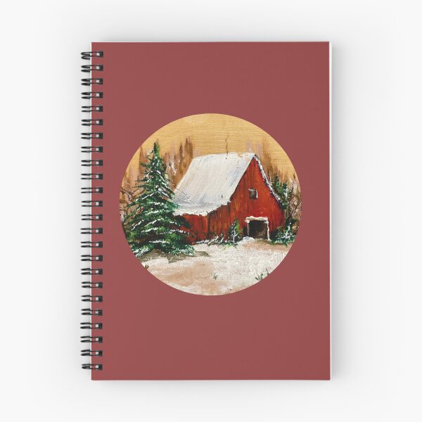 Item preview, Barn in the Snow designed and sold by MSWaterworks.