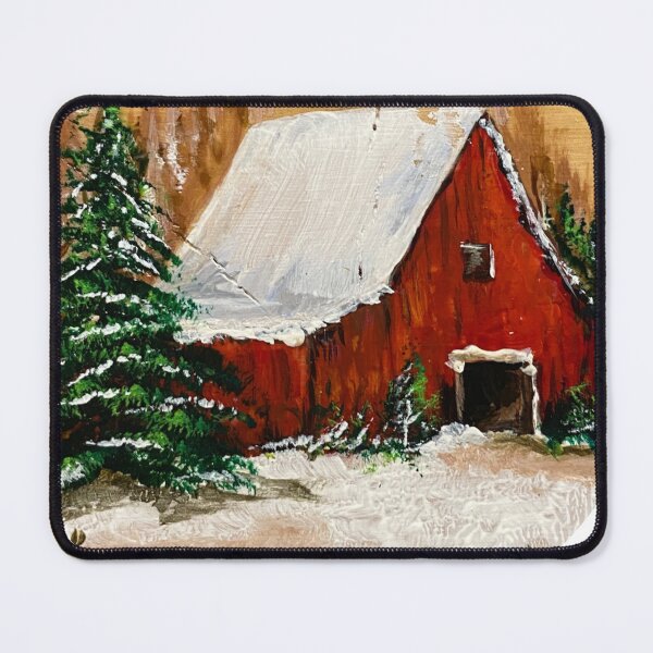 Item preview, Barn in the Snow designed and sold by MSWaterworks.