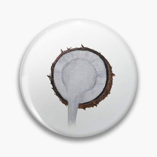Item preview, COCONUT MILK on WHITE BACKGROUND designed and sold by EstelleCress.