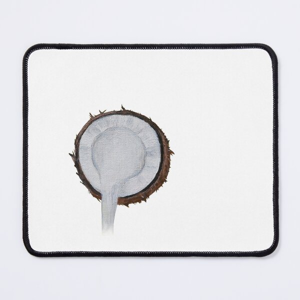 Item preview, COCONUT MILK on WHITE BACKGROUND designed and sold by EstelleCress.