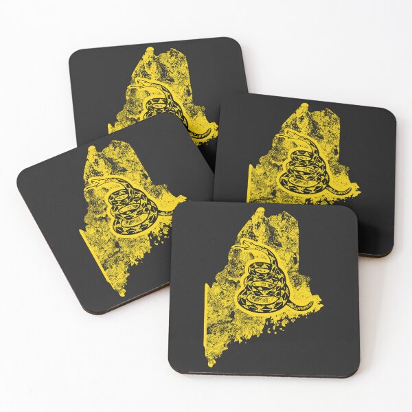 Item preview, MAINE  - Freedom Is The Superpower - Gadsden Snake Flag - Dont Tread On Me design  designed and sold by pelagio.