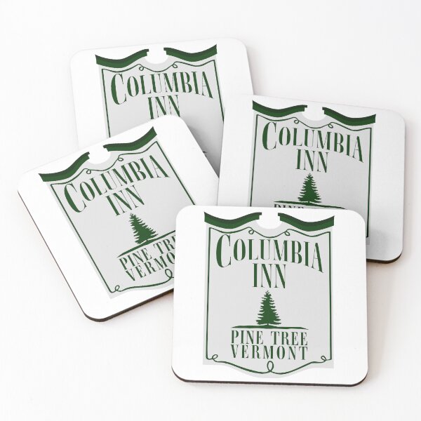 Item preview, White Christmas Columbia Inn Pine Tree Vermont Crosby Kaye designed and sold by carcinojen.