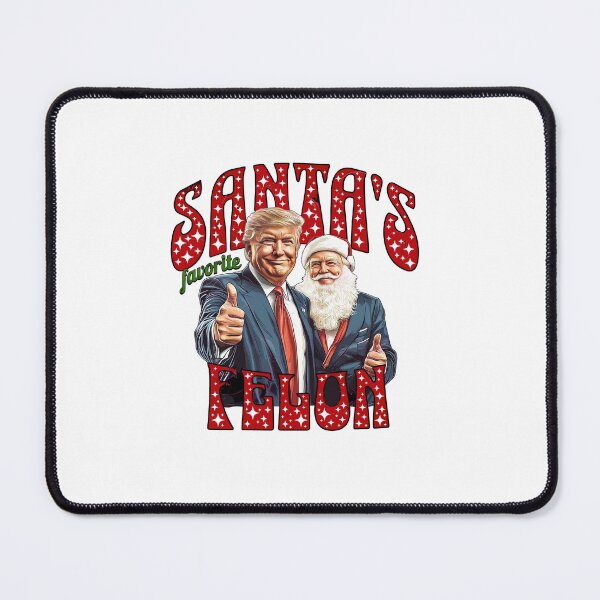 Item preview, Santa's Favorite Felon Trump Christmas designed and sold by byrneberridge.