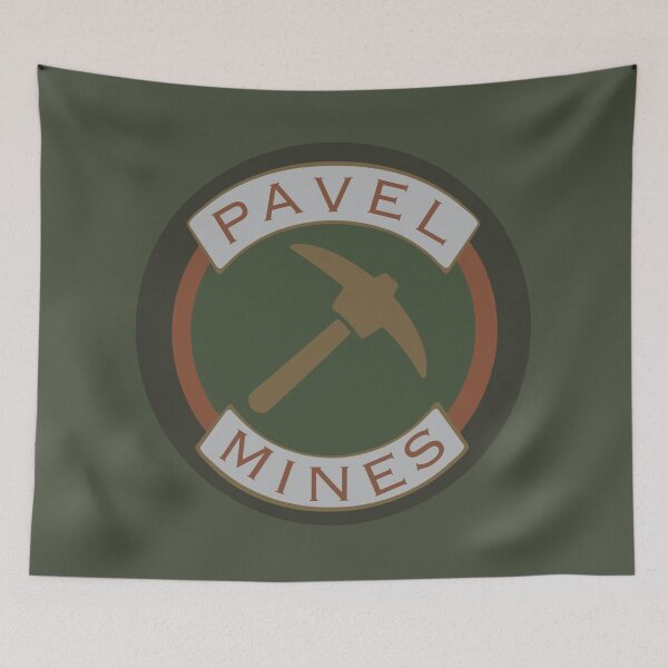 Item preview, Pavel Mines Badge - Palia designed and sold by Green Crayon Art.