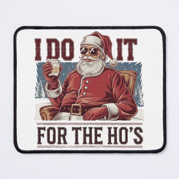 Item preview, I Do It for the Ho's Funny Santa Christmas T-Shirt ? designed and sold by SSD-.