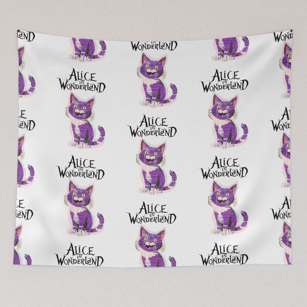Item preview, Cat Purple Alice In Wonderland Happy Cat designed and sold by thisisalearcila.