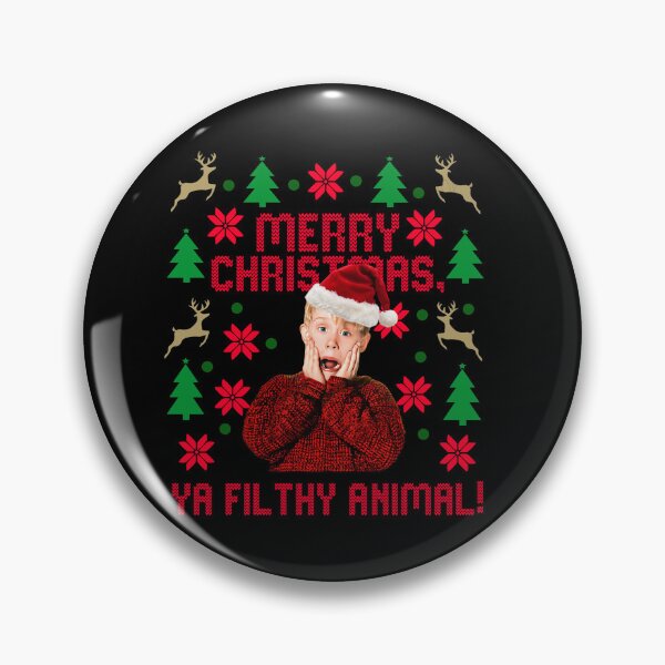 Item preview, Merry Christmas Ya Filthy Animal Kevin designed and sold by JemmyTT.