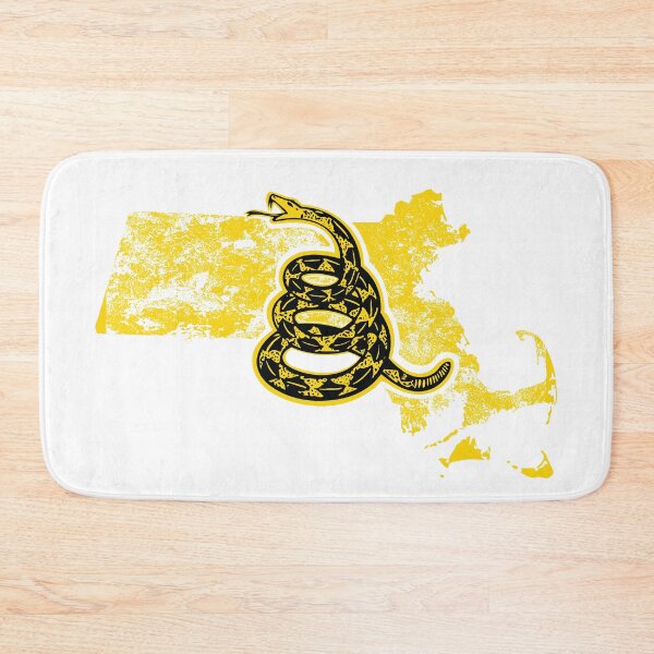 Item preview, MASSACHUSETTS  - Freedom Is The Superpower - Gadsden Snake Flag - Dont Tread On Me design  designed and sold by pelagio.