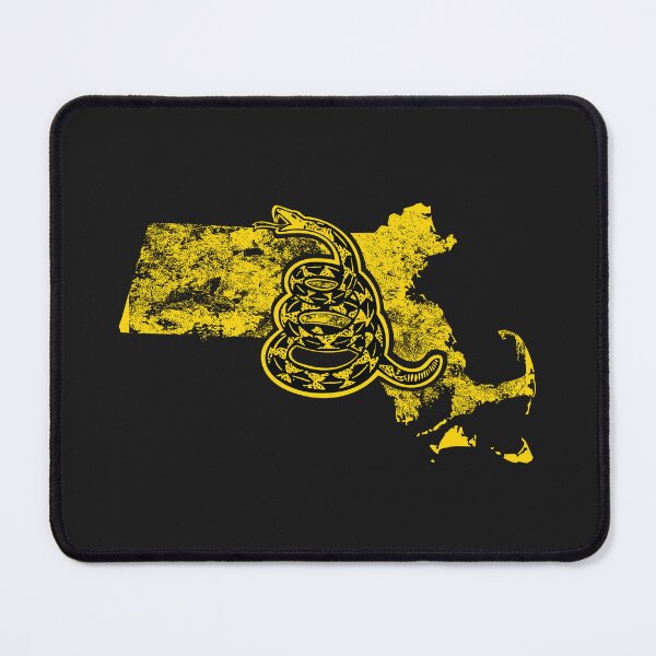 Item preview, MASSACHUSETTS - Freedom Is The Superpower - Gadsden Snake Flag - Dont Tread On Me design designed and sold by pelagio.