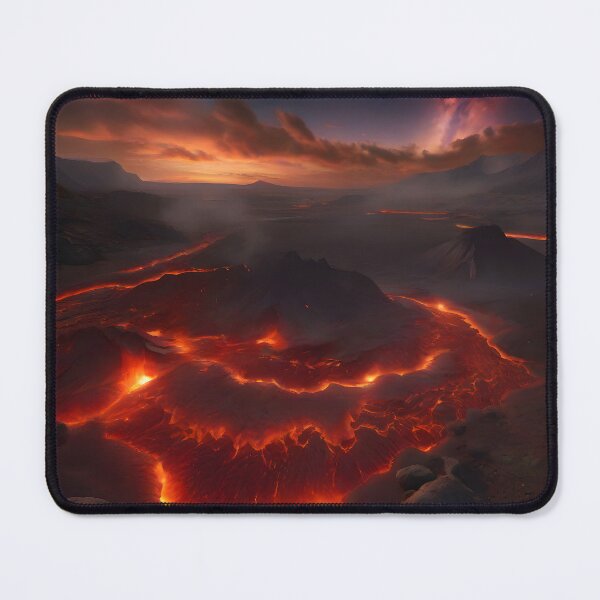 Item preview, Molten Cliffside Horizon - Molten Realms Collection designed and sold by SpacePrintss.