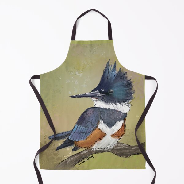 Item preview, Belted Kingfisher designed and sold by Kim Rausch.