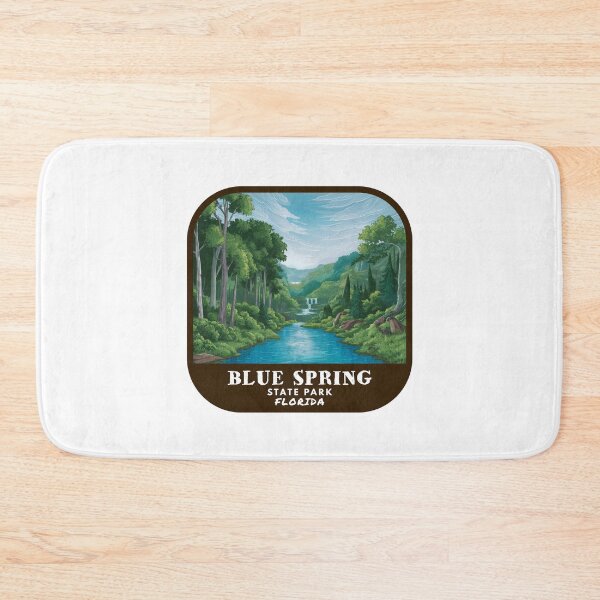 Item preview, Vintage Blue Springs State Park (Florida State Park) designed and sold by RabbitK.