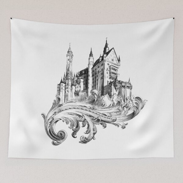 Item preview, Acanthus Castle - Dark designed and sold by stacree.