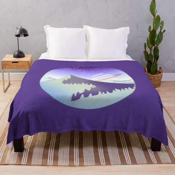 Item preview, Mountain Forest on an Exoplanet designed and sold by CreationsByBear.