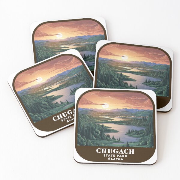 Item preview, Vintage Chugach State Park (Alaska State Park) designed and sold by RabbitK.