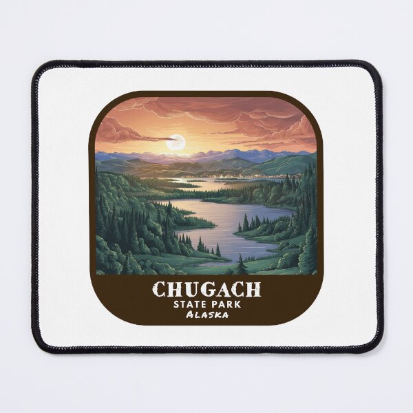 Item preview, Vintage Chugach State Park (Alaska State Park) designed and sold by RabbitK.