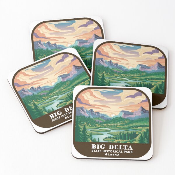 Item preview, Vintage Big Delta State Park (Alaska State Park) designed and sold by RabbitK.