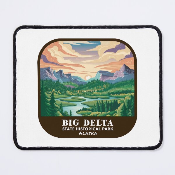 Item preview, Vintage Big Delta State Park (Alaska State Park) designed and sold by RabbitK.