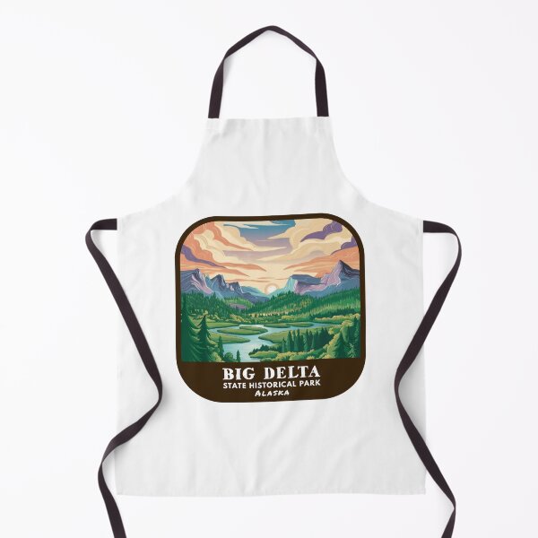 Item preview, Vintage Big Delta State Park (Alaska State Park) designed and sold by RabbitK.