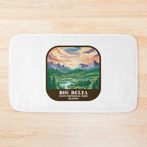 Item preview, Vintage Big Delta State Park (Alaska State Park) designed and sold by RabbitK.
