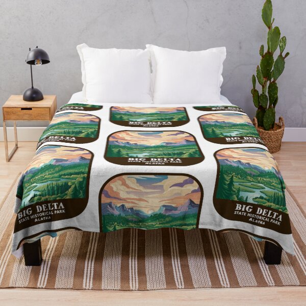 Item preview, Vintage Big Delta State Park (Alaska State Park) designed and sold by RabbitK.