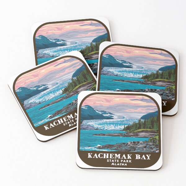 Item preview, Vintage Kachemak Bay State Park (Alaska State Park) designed and sold by RabbitK.