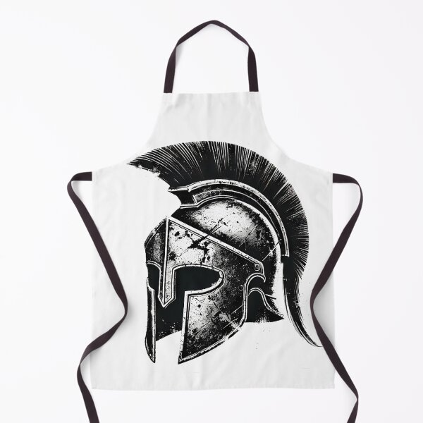 Item preview, Spartan Warrior Helmet Distressed Style designed and sold by TeeTown Treasure.