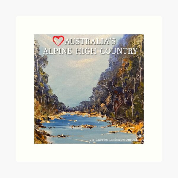 Item preview, Alpine High Country Australia designed and sold by Jay Laurence Landscapes Australia.