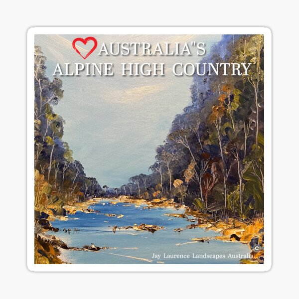 Item preview, Alpine High Country Australia designed and sold by Jay Laurence Landscapes Australia.