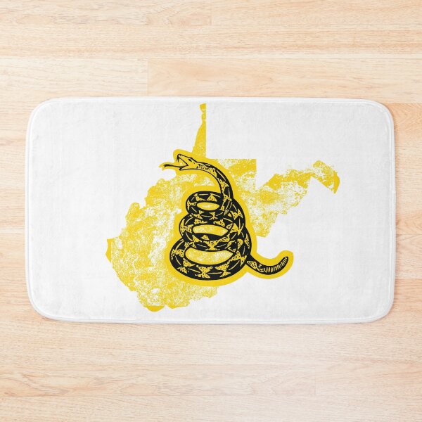Item preview, WEST VIRGINIA  - Freedom Is The Superpower - Gadsden Snake Flag - Dont Tread On Me design  designed and sold by pelagio.