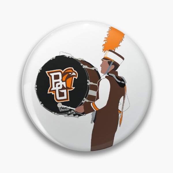 Item preview, BGSU Falcon Marching Band Bass Drum designed and sold by mistyreneelove.