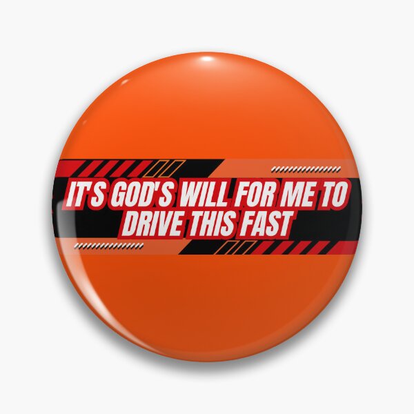 Item preview, It's God's Will For Me to Drive This Fast ZOOOOOOM! designed and sold by Allison Sharaf.