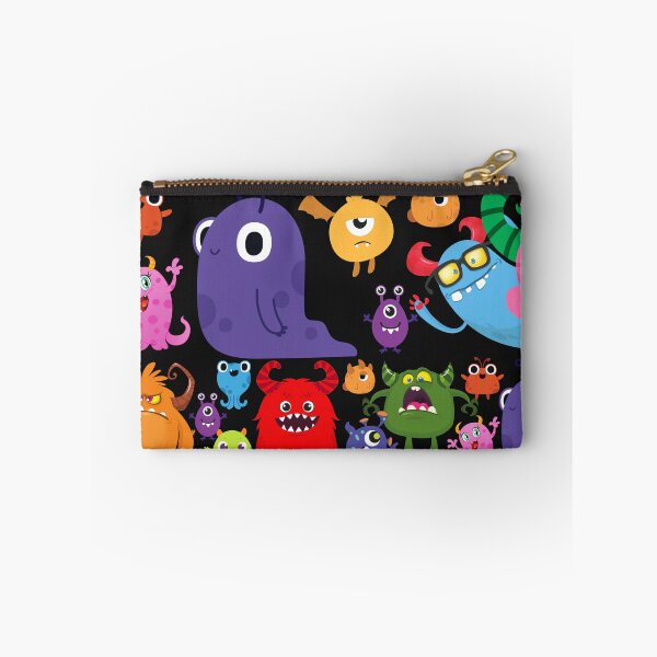 Item preview, Cute Little Monsters Party Purple designed and sold by LaartStudio.