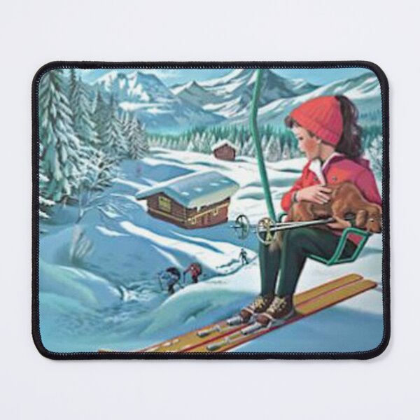 Item preview, Once upon a time there was a girl who really loved skiing and dogs designed and sold by janiceramosS.