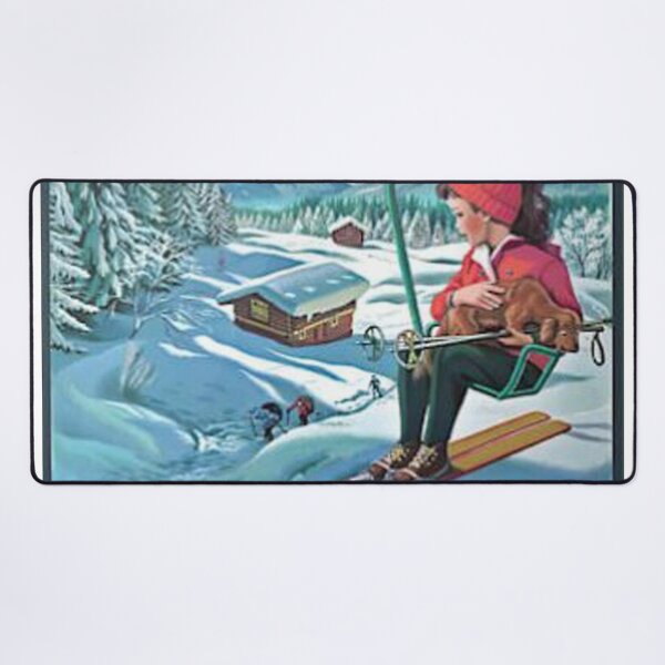 Item preview, Once upon a time there was a girl who really loved skiing and dogs designed and sold by janiceramosS.