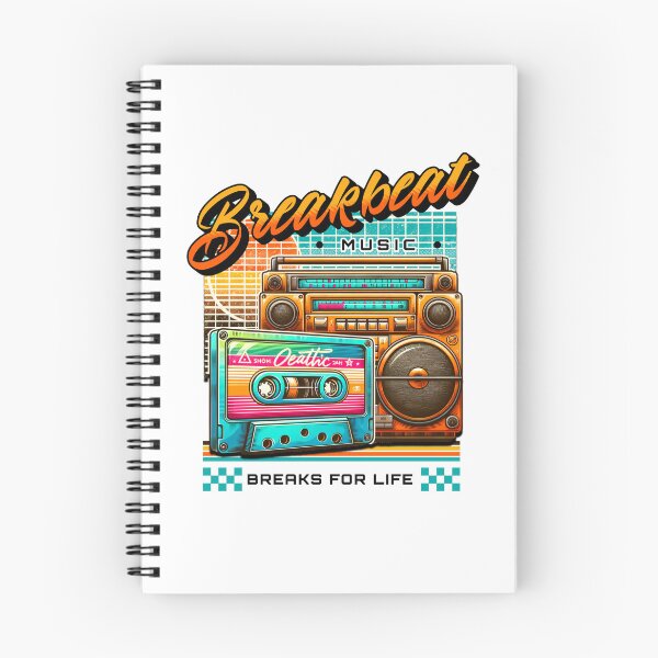 Item preview, BREAKBEAT  - Cassette Boombox (Black)  designed and sold by Discothreadz.