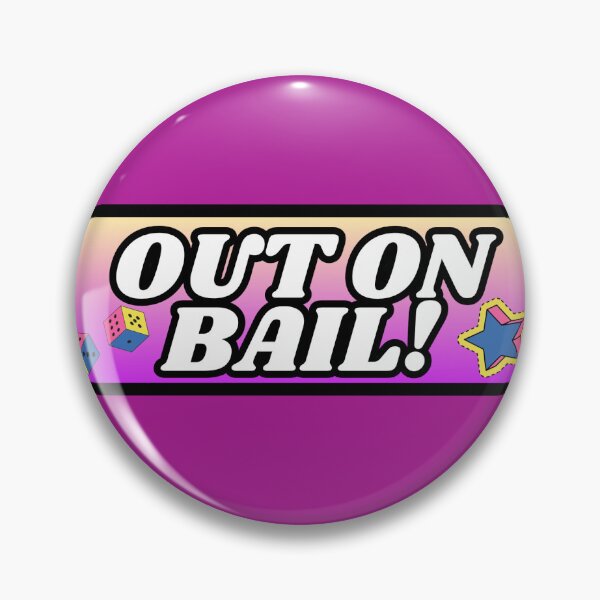 Item preview, Girlypop Out On Bail Bumper Sticker! designed and sold by Allison Sharaf.
