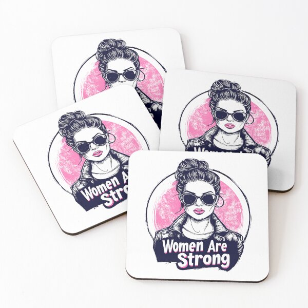 Item preview, Women Are Strong graphic design designed and sold by Artbyminga.