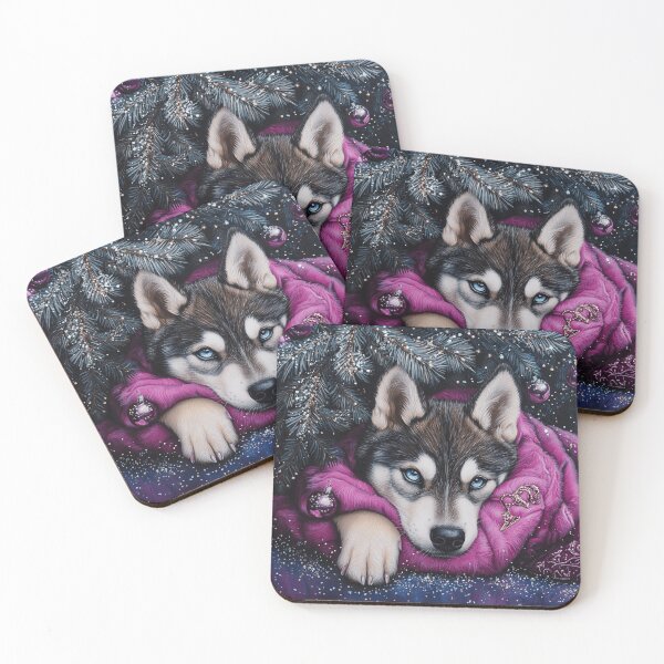 Item preview, Holiday Wolfdog designed and sold by Nocturne  Paws.