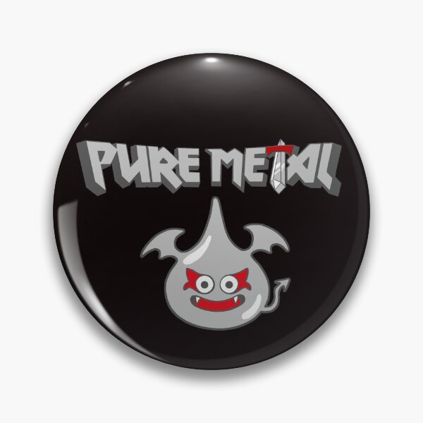 Item preview, Pure Metal Slime - Dragon Quest Inspired Art designed and sold by MumsiesArt.