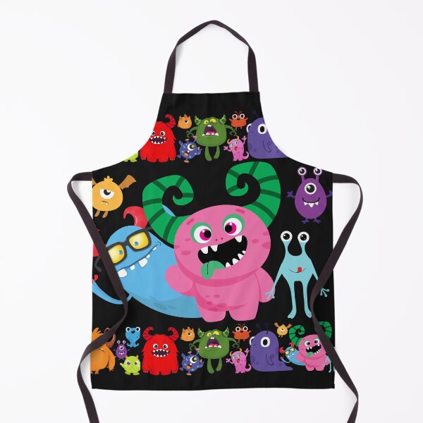 Item preview, Cute Little Monsters Party Pink designed and sold by LaartStudio.