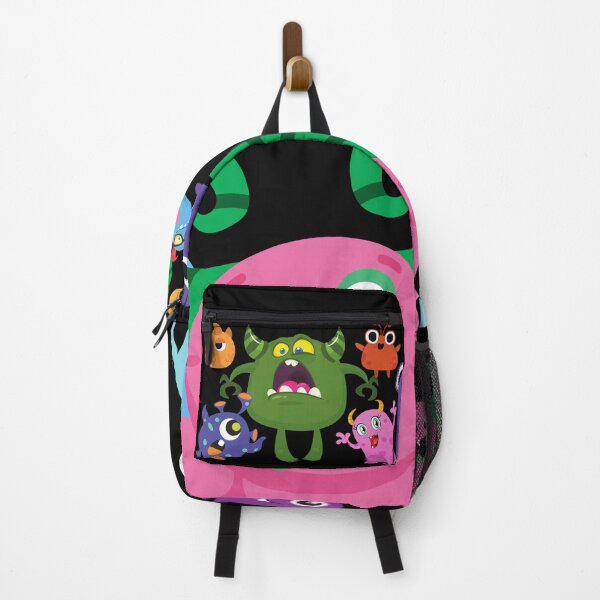 Item preview, Cute Little Monsters Party Pink designed and sold by LaartStudio.