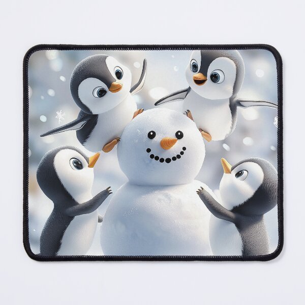 Item preview, Teamwork Makes the Snowman designed and sold by silp159.