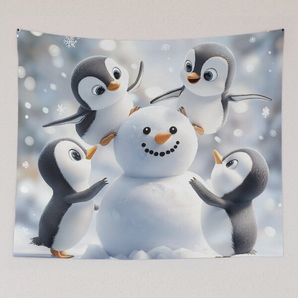 Item preview, Teamwork Makes the Snowman designed and sold by silp159.